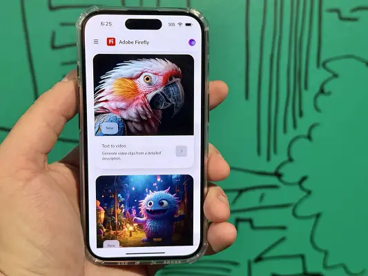 Bikin Konten Estetik dengan AI, Adobe Firefly Kini Hadir di Android & iOS